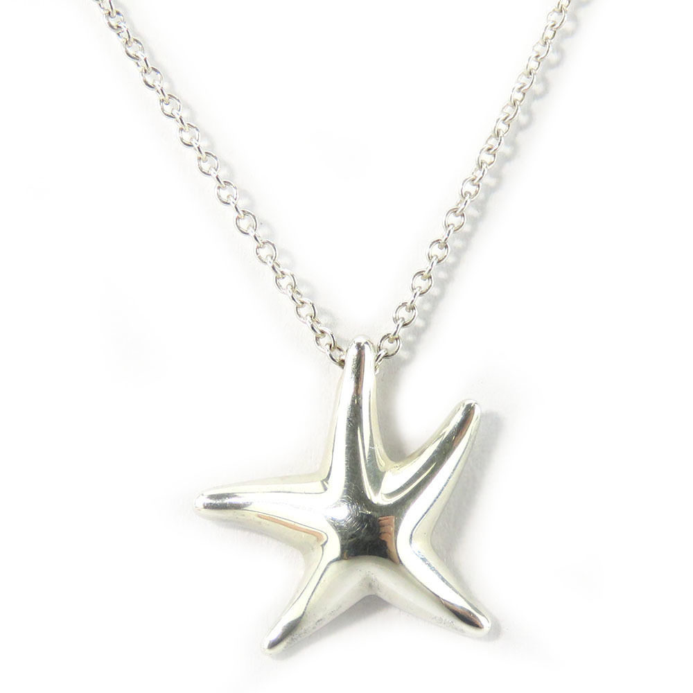 Tiffany & Co Tiffany & Co Silver 925 Starfish Necklace Metal Necklace